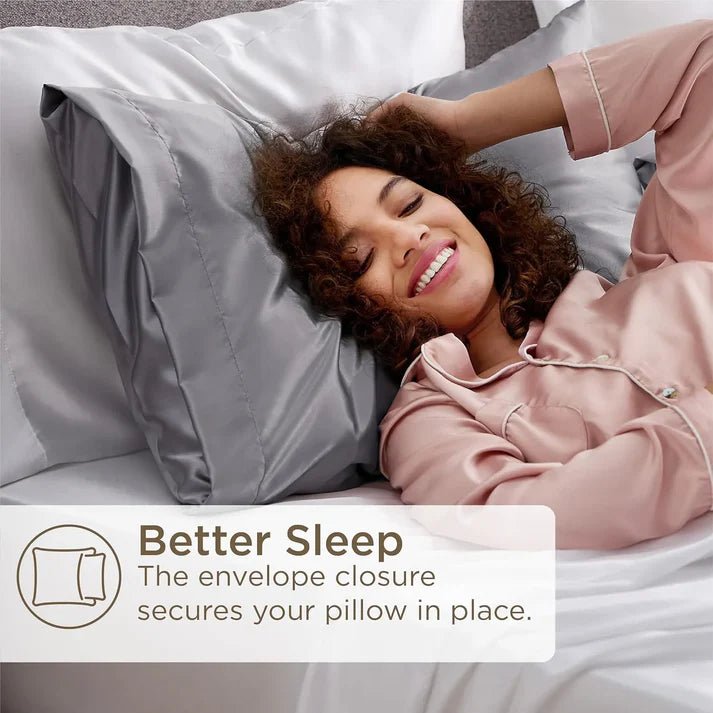 SleepWell® Premium Silk Pillow Case - Solaretto